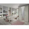 Komplett Schlafzimmer Ronis mit Einzelbett in Komforthöhe (fünfteilig)^Wohnen Best