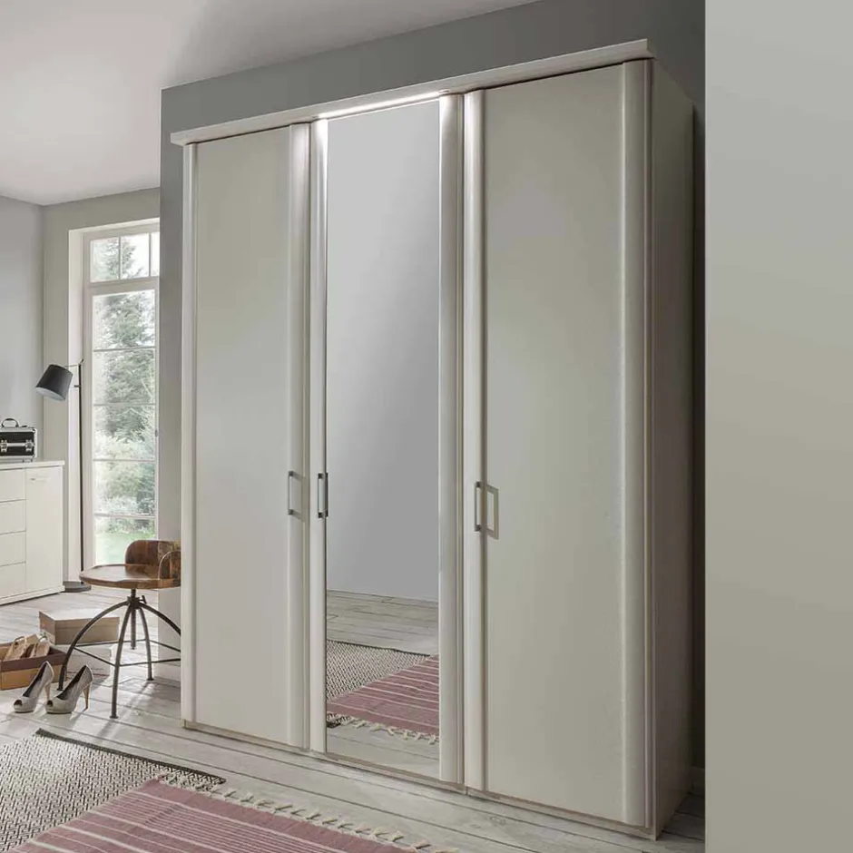 Komplett Schlafzimmer Ronis mit Einzelbett in Komforthöhe (fünfteilig)^Wohnen Best