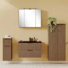 Komplett-Badmöbel-Set in Eiche dunkel - Ucaida (vierteilig)^Wohnen Clearance