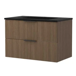 Komplett-Badmöbel-Set in Eiche dunkel - Ucaida (vierteilig)^Wohnen Clearance