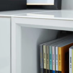 Komplette Büro Einrichtung in Weiß - Fidania (fünfteilig)^Wohnen