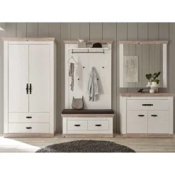 Wohnen Komplette Möbel Einrichtung für Flur - Nedita (fünfteilig)