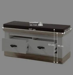 Wohnen Komplette Möbel Einrichtung für Flur - Nedita (fünfteilig)