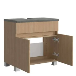 Wohnen Kompletteinrichtung Badmöbel Set - Leitha (fünfteilig)