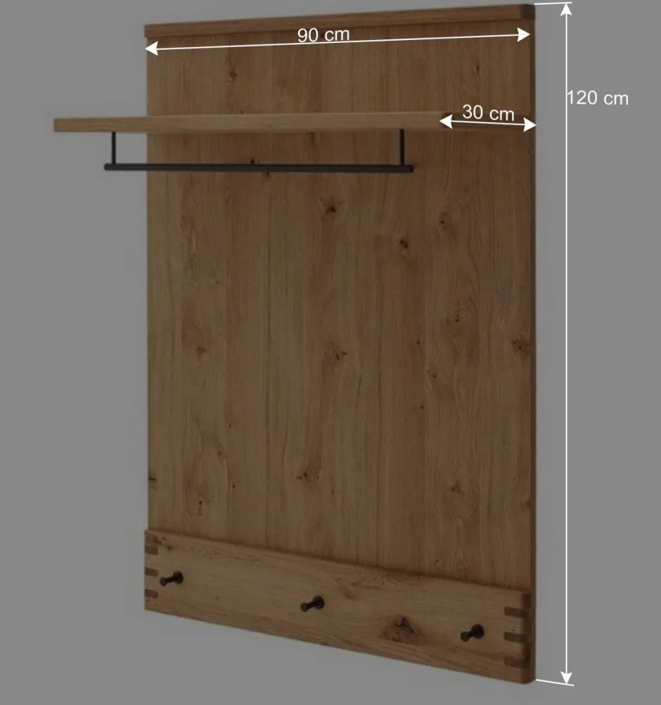 Wohnen Kompletteinrichtung Diele in Wildeiche - Manaus (fünfteilig)