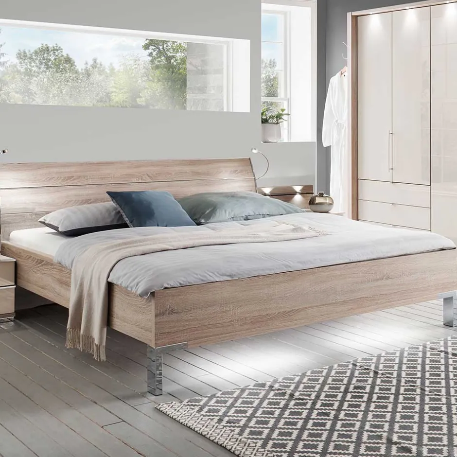 Komplett-Schlafzimmer in Creme - Rativian (vierteilig)^Wohnen Online