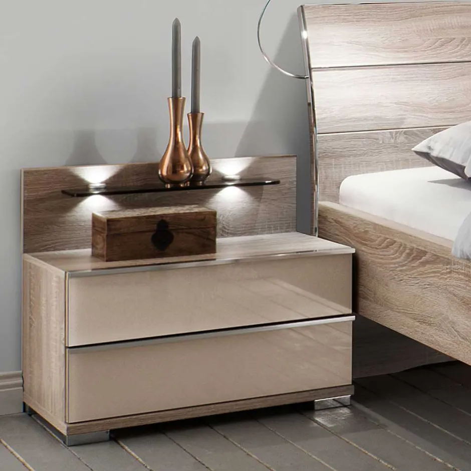 Komplett-Schlafzimmer in Creme - Rativian (vierteilig)^Wohnen Online