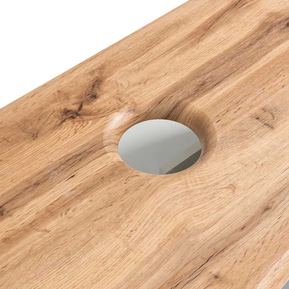 Wohnen Komplettset Badeinrichtung modern - Crystoga (vierteilig)