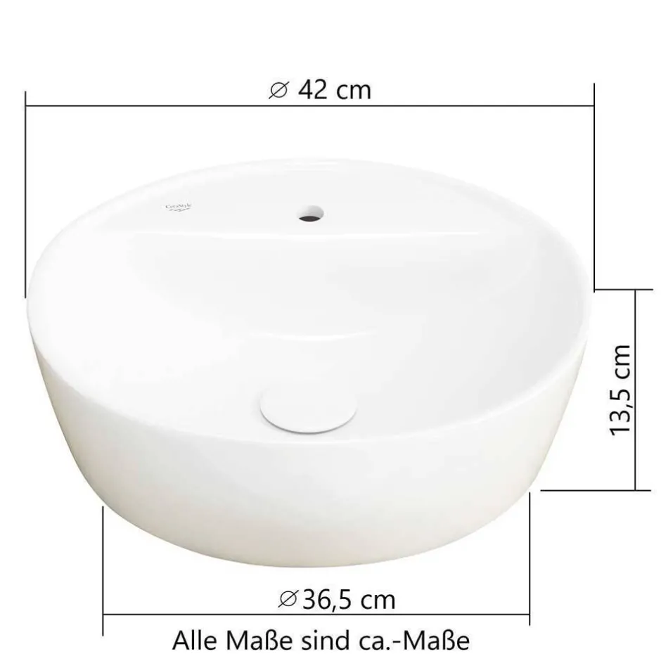 Wohnen Komplettset Badeinrichtung modern - Crystoga (vierteilig)