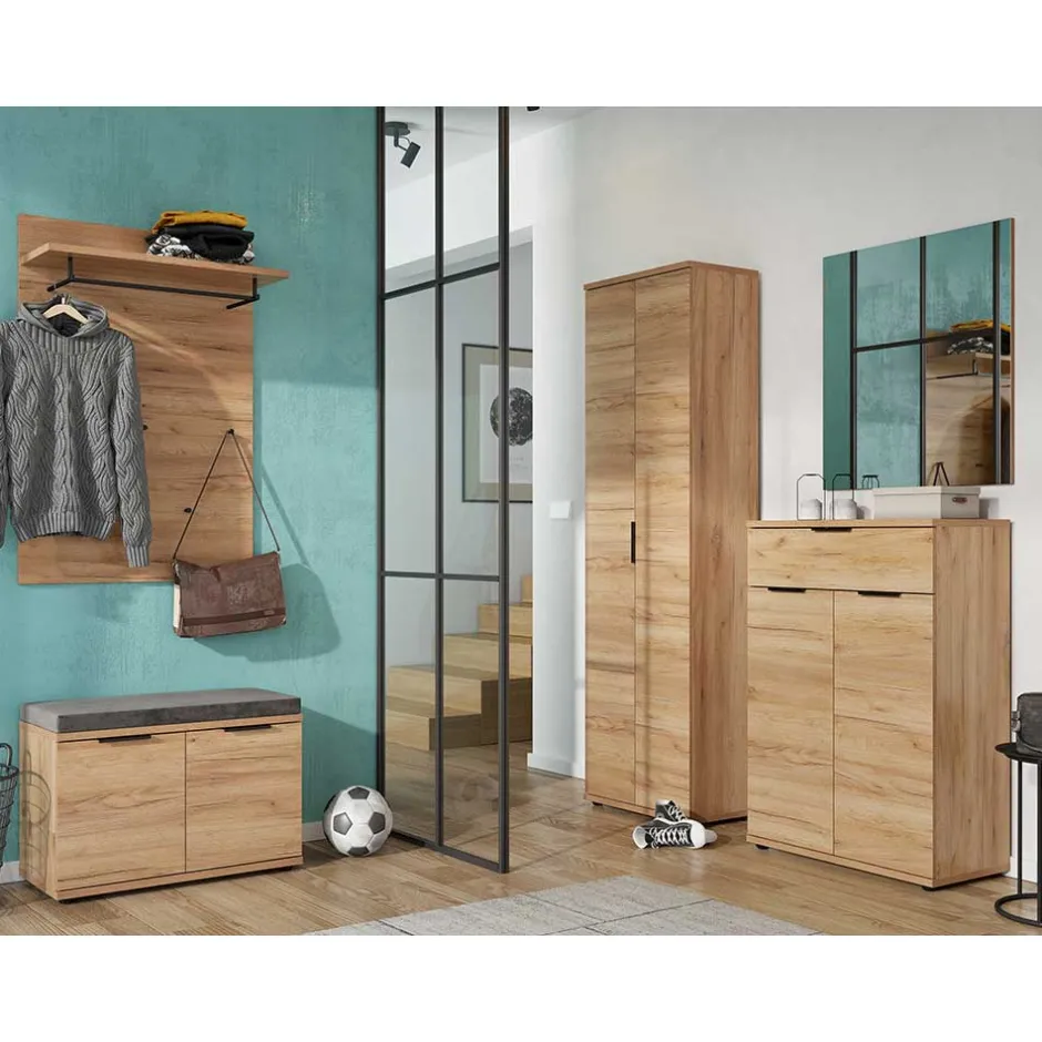 Komplettset Flurmöbel mit Schrank - Esdrusca (fünfteilig)^Wohnen Online