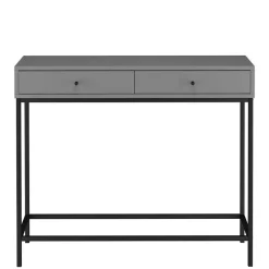 Wohnen Konsolentisch in Grau mit Schwarz - Lagista