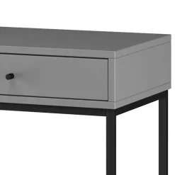 Wohnen Konsolentisch in Grau mit Schwarz - Lagista