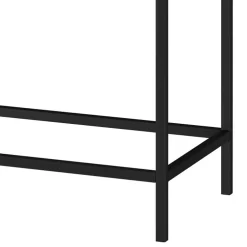 Wohnen Konsolentisch in Grau mit Schwarz - Lagista