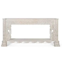 Konsolentisch in Mangoholz White Wash - Syrec^Wohnen