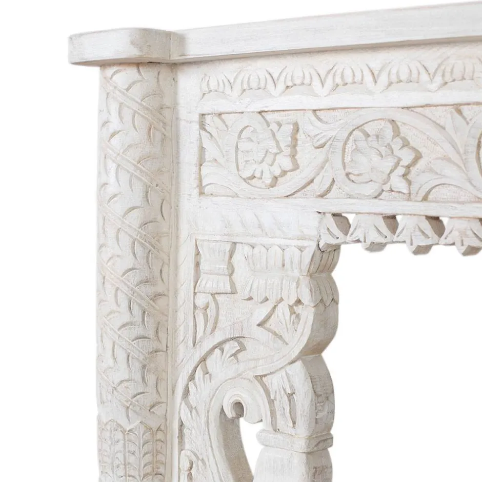 Konsolentisch in Mangoholz White Wash - Syrec^Wohnen