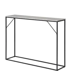 Konsolentisch in Marmoroptik Beigegrau - Chica^Wohnen Outlet