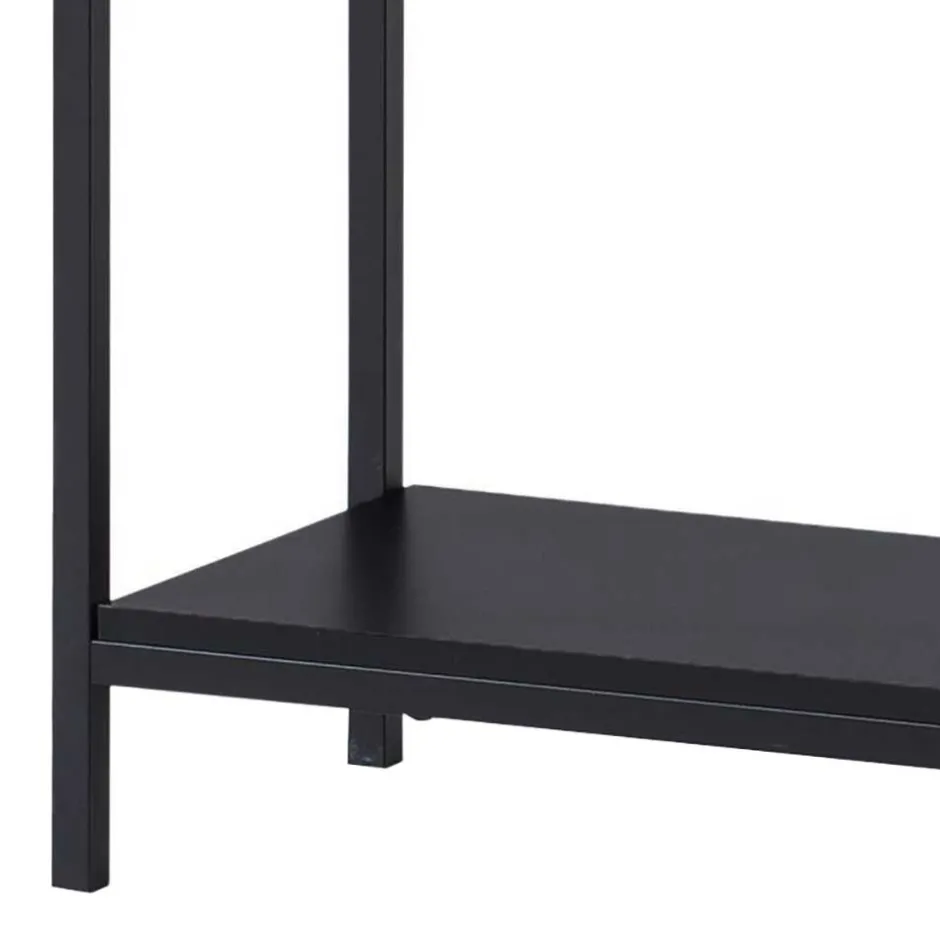 Wohnen Konsolentisch in Natur und Schwarz - Around