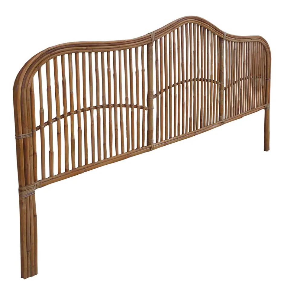 Kopfteil aus Rattan in Natur - Teako^Wohnen Hot