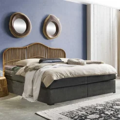 Kopfteil aus Rattan in Natur - Teako^Wohnen Hot