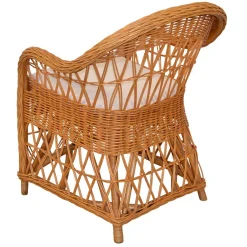 Korbsessel aus Rattan in Honigfarben - Uarte^Wohnen Clearance