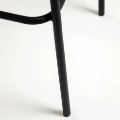 Kordel Geflecht Barstuhl in Schwarz - Dariana (4er Set)^Wohnen Discount