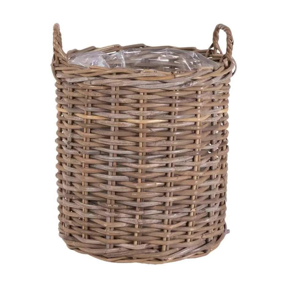 Wohnen Kubu Rattan Körbe in Braun - Veracruz (zweiteilig)