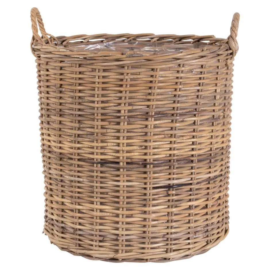 Wohnen Kubu Rattan Körbe in Braun - Veracruz (zweiteilig)