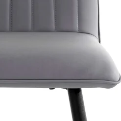 Kunstleder Barstühle in Grau - Eleganto (2er Set)^Wohnen Discount