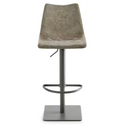 Kunstleder Barstuhl in Schlammfarben - Viadura^Wohnen Sale