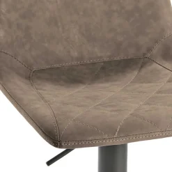 Kunstleder Barstuhl in Schlammfarben - Viadura^Wohnen Sale