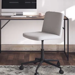 Kunstleder Bürostuhl in Grau - Ecero^Wohnen Sale