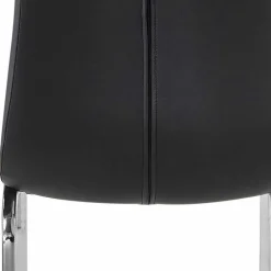 Kunstleder Esstischstühle in Schwarz - Stufanias (2er Set)^Wohnen Best