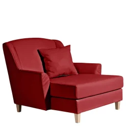 Kunstleder Megasessel in Rot - Pulnion^Wohnen Clearance