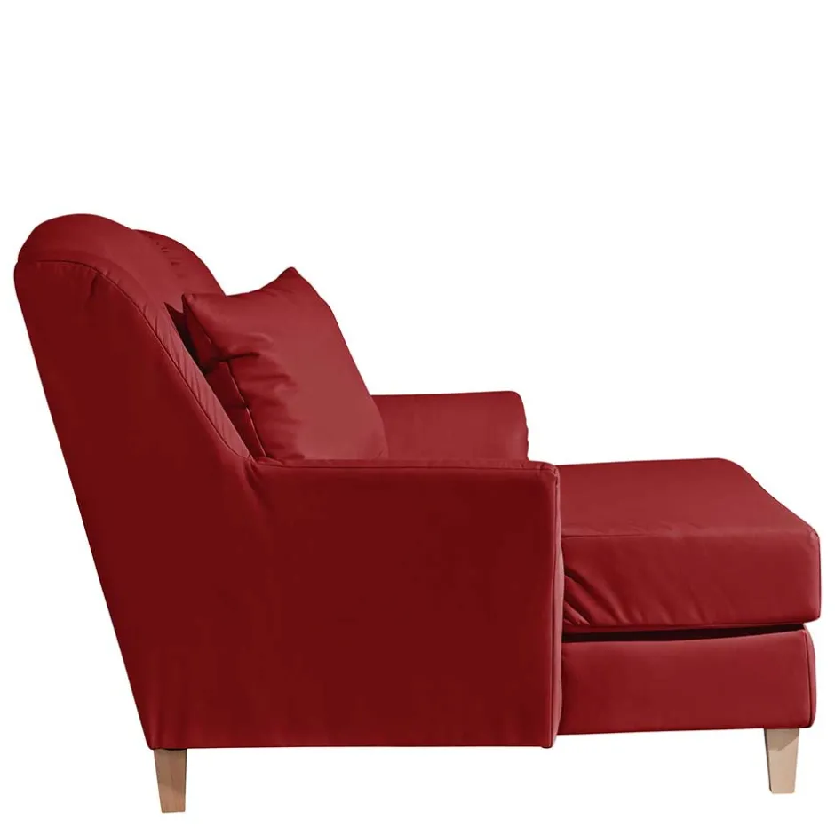 Kunstleder Megasessel in Rot - Pulnion^Wohnen Clearance