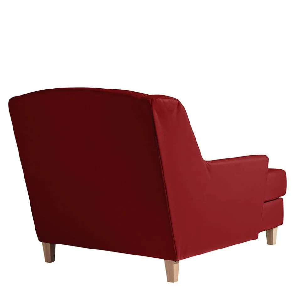 Kunstleder Megasessel in Rot - Pulnion^Wohnen Clearance