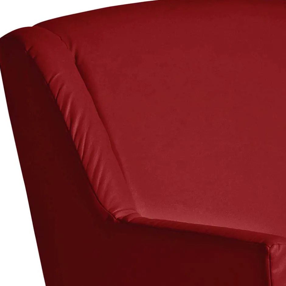 Kunstleder Megasessel in Rot - Pulnion^Wohnen Clearance