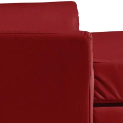 Kunstleder Megasessel in Rot - Pulnion^Wohnen Clearance