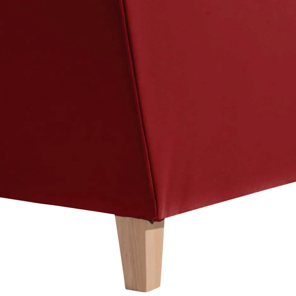 Kunstleder Megasessel in Rot - Pulnion^Wohnen Clearance