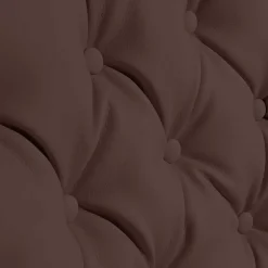 Kunstleder Ohrensessel in Braun - Ziller^Wohnen New