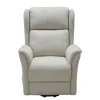 Wohnen Kunstleder Ohrensessel mit Aufstehhilfe - Anvidia