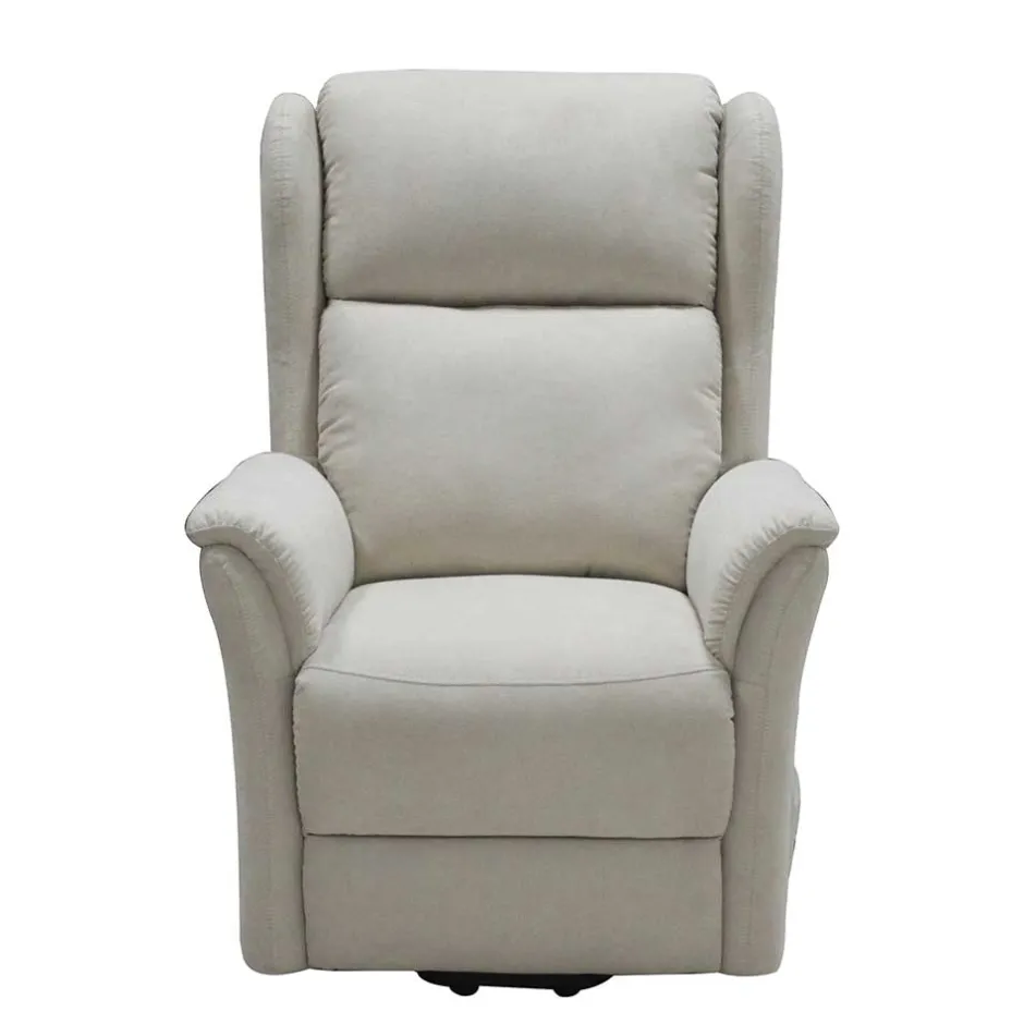 Wohnen Kunstleder Ohrensessel mit Aufstehhilfe - Anvidia