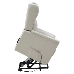 Wohnen Kunstleder Ohrensessel mit Aufstehhilfe - Anvidia