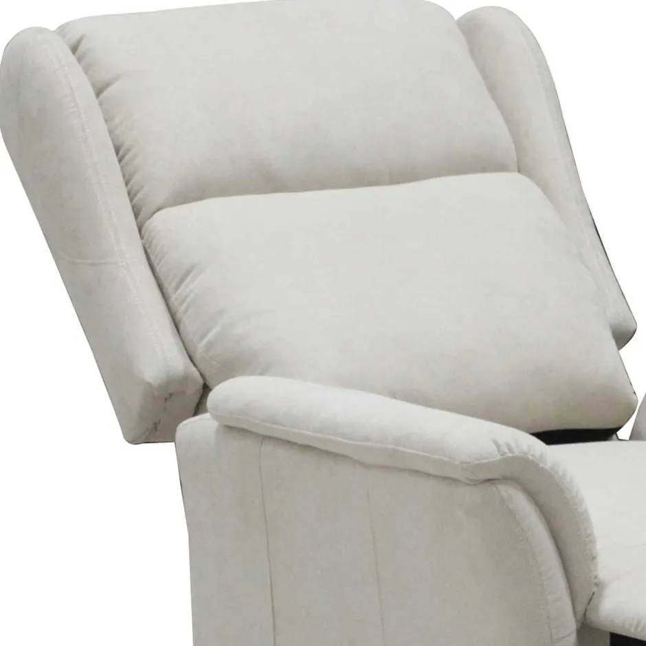 Wohnen Kunstleder Ohrensessel mit Aufstehhilfe - Anvidia