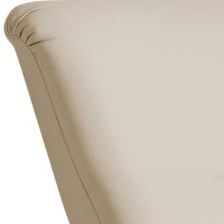 Wohnen Kunstleder Polstersessel in Cremefarben - Durango