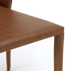 Kunstleder Stuhl komplett bezogen - Matrera (2er Set)^Wohnen Best