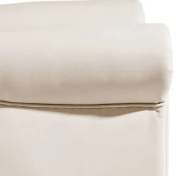 Kunstleder Wohnzimmersessel in Beige und Buche - That^Wohnen Discount