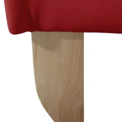 Wohnen Kunstleder-Ohrensessel in Rot - Ponzas