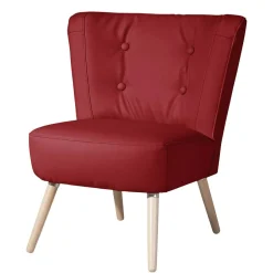 Kunstledersessel in Rot - Lilano^Wohnen Best