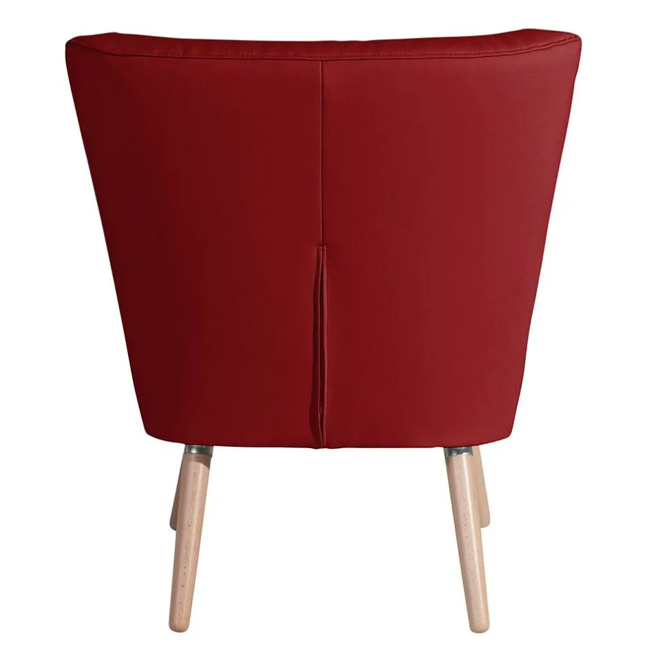 Kunstledersessel in Rot - Lilano^Wohnen Best