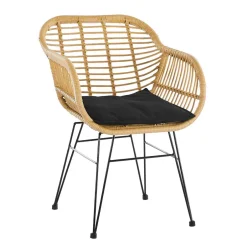 Kunstrattan Armlehnstuhl in Beige - Olessa (2er Set)^Wohnen